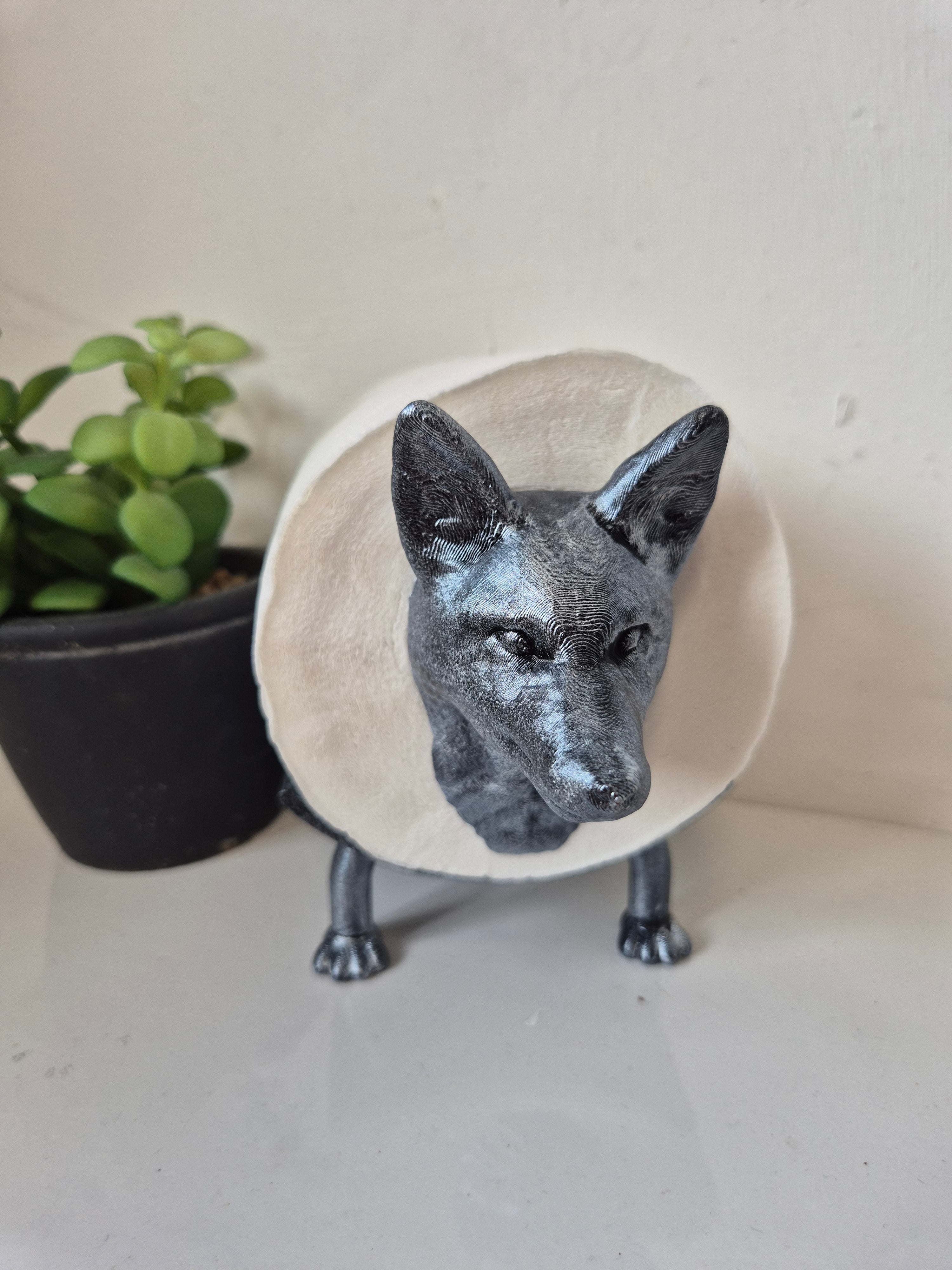 Quirky Fox Toilet Roll Holder – 3D Printed Bathroom Accessory